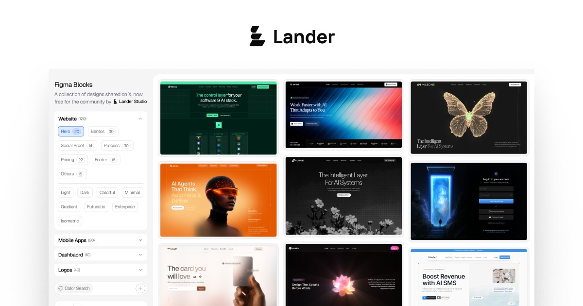 Lander Blocks 预览
